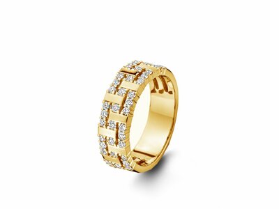 Loumya Gold "Or" | Bague | Or Jaune | Diamants 0.582ct | 068202/A