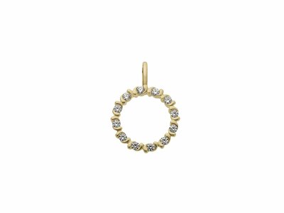 Loumya Gold "Or" | Pendentif | Or Jaune | Diamants 0.20ct | 067874/A