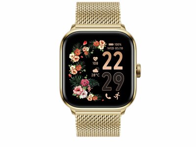 Ice-Watch | Ice Smart 2.0 | Milanais Doré | 1.7 Amoled | Carrée | 36 x 40mm | 025134