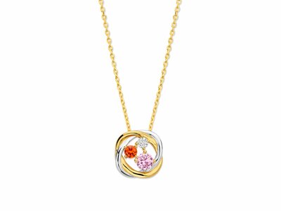 Naiomy Silver | Collier | Plaqué Or | Oxyde de Zirconium | N5F58