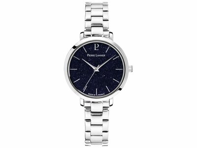 Pierre Lannier | Femme | Quartz | Chouquette | Acier Inoxydable | Argenté | ø30mm | 080J661