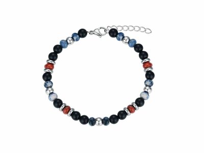 Mr. Jewel | Bracelet | Homme | Acier | Perles | 9121770