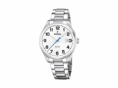 Festina | Homme | Quartz | Acier Inoxydable | Blanc | ø42mm | F20736/1