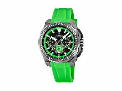 Festina | Homme | Quartz | Chrono Bike | Silicone Vert | ø45.5mm | F20725/3