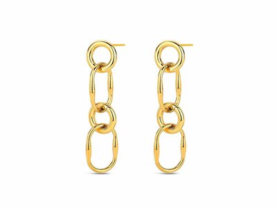 Loumya Steel | Boucles d'Oreilles | Acier | 9123081