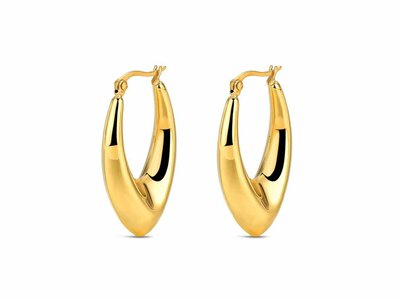 Loumya Steel | Boucles d'Oreilles | Acier | 9123055