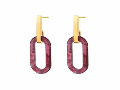 Loumya Steel | Boucles d'Oreilles | Acier | 9123087
