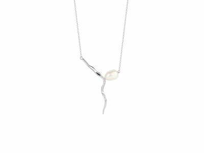 Diamanti Per Tutti | Collier | Argent 0.0240cts | Perle | M1656-1S3