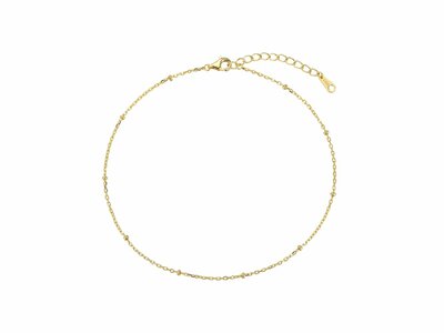 Loumya Silver | Chaîne de Cheville | Plaqué Or | 9117524