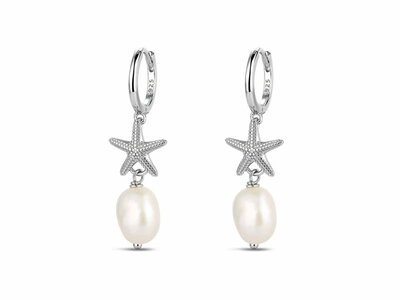 Loumya Silver | Boucles D'Oreilles | Argent | Perle Naturelle | 9122796