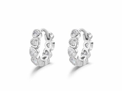 Loumya Silver | Boucles d'Oreilles | Argent | 9123201