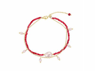 Lavida Pierres Nat | Bracelet | Plaqué Or | Pierres Naturelles | 9118534
