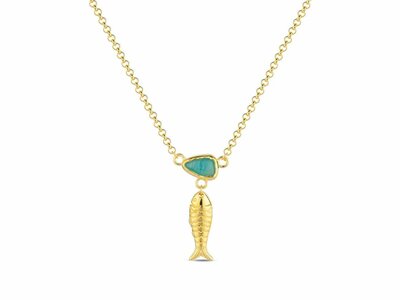 Loumya Silver | Collier | Plaqué Or | 9122789