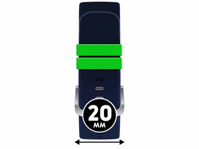 Ice-Watch | Bracelet | Ice Smart Junior | Silicone Bleu | Bouvle Argentée | 022318