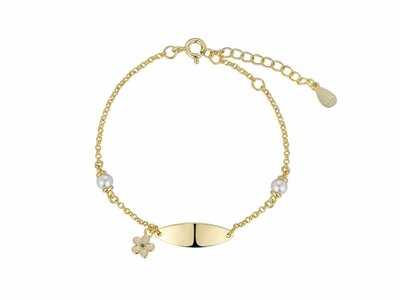 Loumya Kids | Bracelet Enfant | Identité | Plaqué Or | 9123349