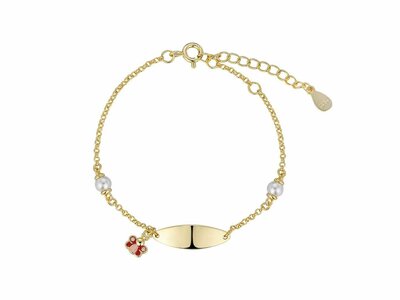 Loumya Kids | Bracelet Enfant | Identité | Plaqué Or | 9123351