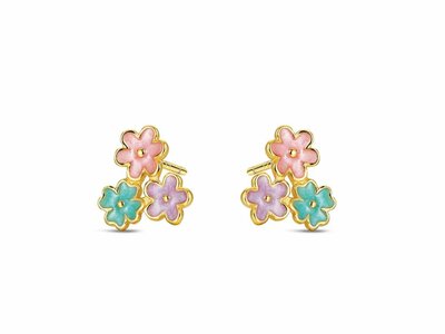 Loumya Kids | Boucles d'oreilles | Plaqué Or | 9121807