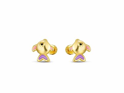 Loumya Kids | Boucles d'Oreilles | Plaqué Or | 9121785