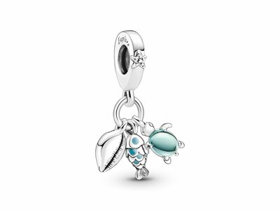 Pandora | Charm | Tortue de Mer & Conque | 791697C01