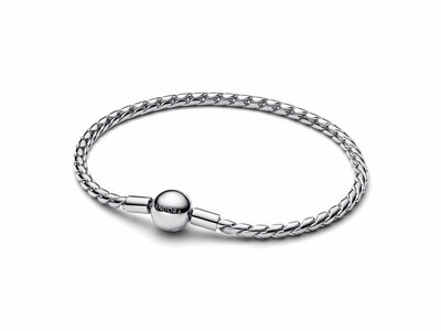 Pandora | Bracelet | Pandora Moments | Maille Ailée Fermoir Rond | 594028C00