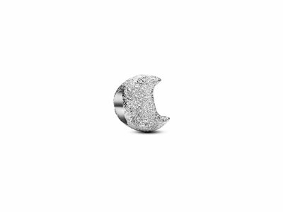 Pandora | Mini Charm | Lune Texturé | Argent | 794054C00