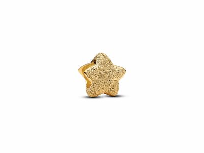 Pandora | Mini Charm | Etoile Texturé | Doré | 764050C00