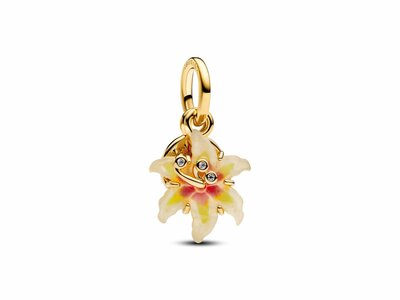 Pandora | Charm | Disney | Raiponce Campanue Luminescente | Doré | 764020C01