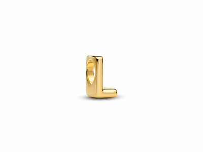 Pandora | Mini Charm | Alphabet | Doré | Lettre L | 763958C00