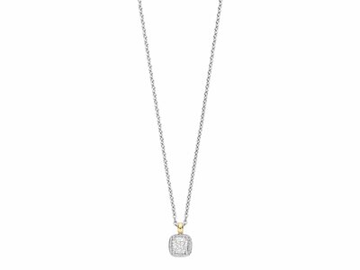Ti Sento | Collier | Argent | Bicolore | Oxyde de Zirconium | 7.30mm | 34103ZY