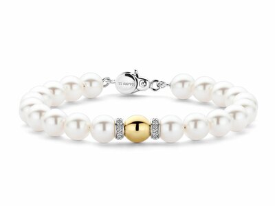 Ti Sento | Bracelet | Argent | Bicolore | Oxyde de Zirconium | ø8mm | 23088YP