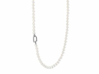 Ti Sento | Collier | Argent | Perles Synthétiques | ø6mm | 34050PW