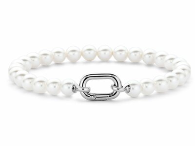 Ti Sento | Bracelet | Argent | Perles Synthétiques | ø6mm |23037PW