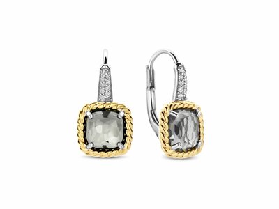 Ti Sento | Boucles d'Oreilles | Argent | Oxyde de Zirconium | Gris | 78042GG