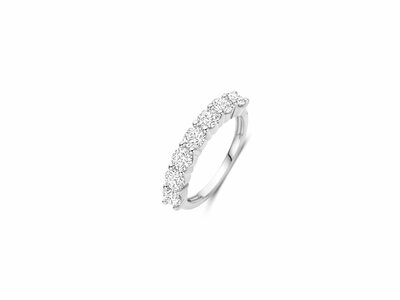 Ti Sento | Bague | Argent | Oxyde de Zirconium | 4mm | 12380ZI