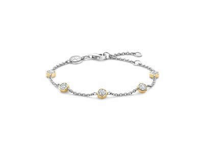 Ti Sento | Bracelet | Argent | Bicolore | Oxyde de Zirconium | 2756ZY