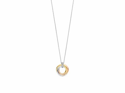 Ti Sento | Collier | Argent | Tricolore | Oxyde de Zirconium | 3972ZT