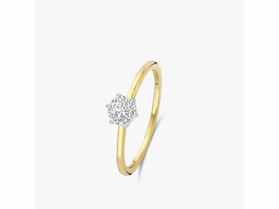 Diamants de Laboratoire | Bague | Or Jaune | Diamant de Synthèse 0.500ct  | 91WA51/$
