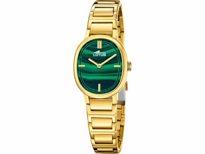 Lotus | Femme | Quartz | Acier Inoxydable Doré | Montre + Bijou | 25.7mm | 19013/4