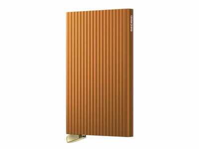 Secrid | Porte-Cartes | Premium | Cardprotector | Fluted | CFl-Orange+
