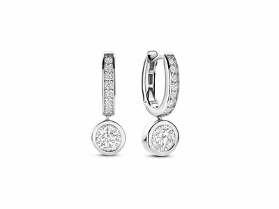 Ti Sento | Boucles d'Oreilles | Argent | Oxyde de Zirconium | 78032ZI
