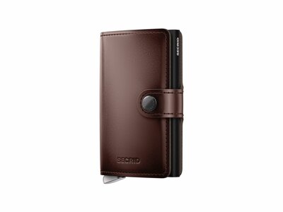 Secrid | Porte-Cartes | Premium | Miniwallet | Dusk | MDu-Dark Brown+