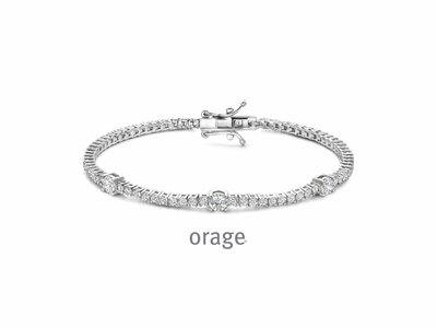 Orage | Bracelet | Argent | Oxyde de Zirconium |BB026