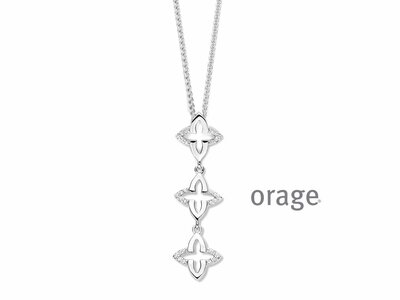 Orage | Collier | Argent | Oxyde de Zirconium | BB038