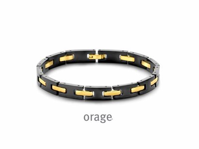Loumya Steel | Bracelet | Homme | Acier Inoxydable | Bicolore | BB099