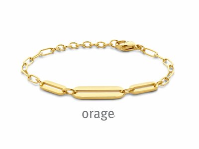 Loumya Steel | Bracelet | Acier Inoxydable | Doré | BB121