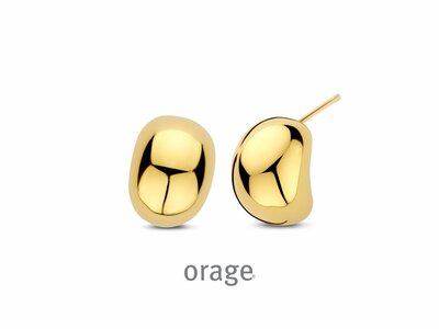 Orage | Boucles d'Oreilles | Plaqué Or | BB183