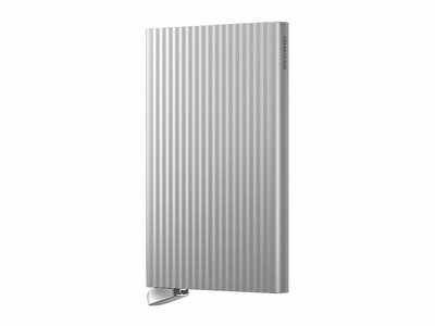 Secrid | Porte-Cartes | Premium | Cardprotector | Cannelé | CFl-Silver+
