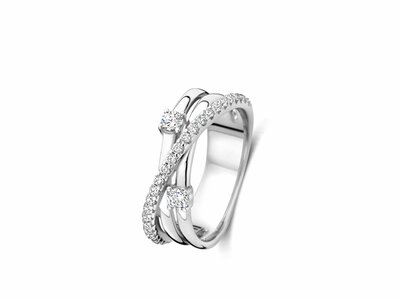 Naiomy Silver | Bague | Argent | Oxyde de Zirconium | N5O51