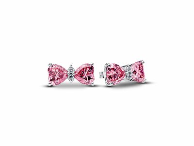 Pandora | Boucles d'Oreilles | Noeuds | Rose | 294265C01