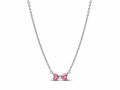 Pandora | Collier | Noeud | Rose | 394235C01
